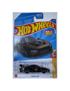 Hot Wheels Porsche 935 Negro 1:64 Die-Cast Coleccionable