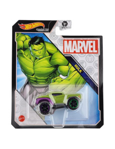 Hot Wheels Marvel Hulk Vehículo de Juguete 4x14x16 cm