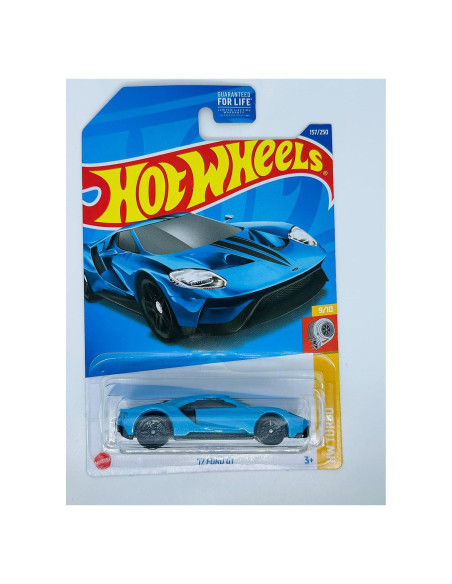 Hot Wheels 2022 Ford GT Azul Escala 1:64 Mint Nuevo