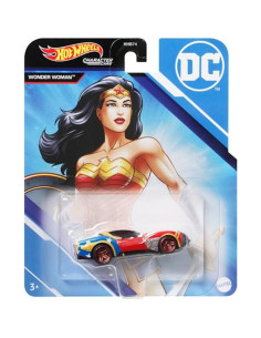 Conjunto de 6 Vehículos de Juguete DC Super Héroes Hot Wheels 2
