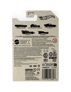 Hot Wheels Batmóvil 1:64 Mattel El Caballero Oscuro 2