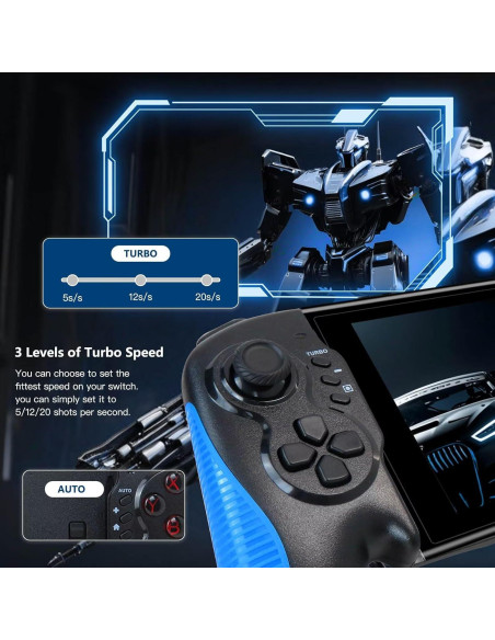 Controlador con cable BSDLIET para Nintendo Switch Type-C