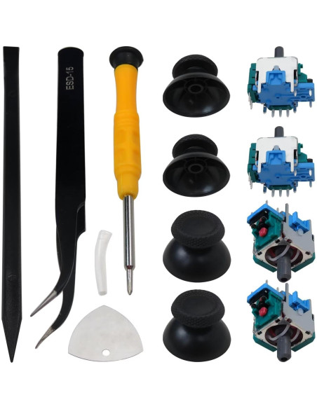 Reemplazo Joysticks Analógicos 3D GRABOTE para PS5 - 4 Pcs