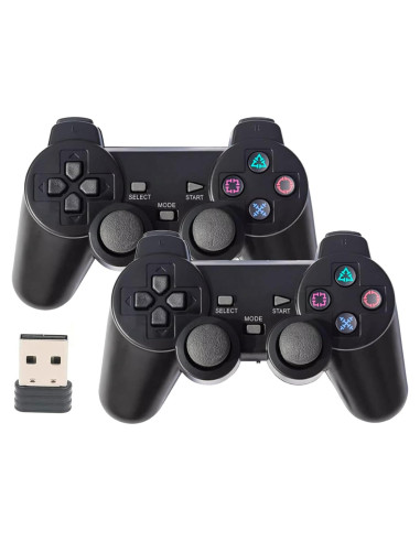 Controlador Inalámbrico 2.4G Guil Vim para PS3/PC con Vibración