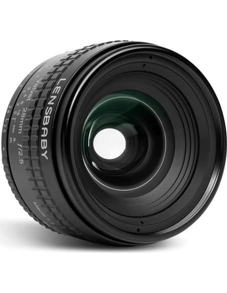 Lente Velvet 28mm f/2.5 Lensbaby para Nikon F - Macro 1:2