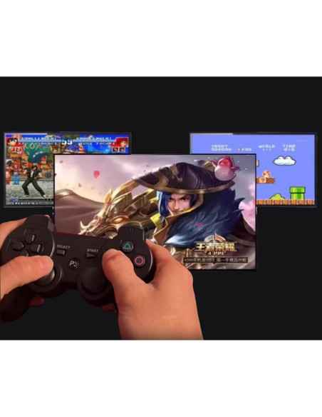 Controlador Inalámbrico 2.4G Guil Vim para PS3/PC con Vibración