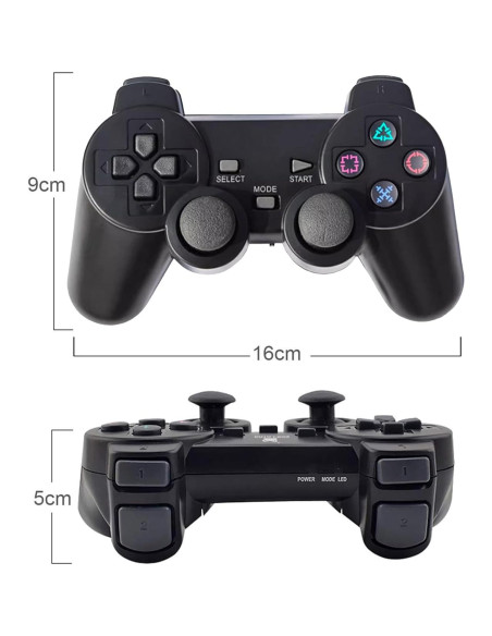 Controlador Inalámbrico 2.4G Guil Vim para PS3/PC con Vibración