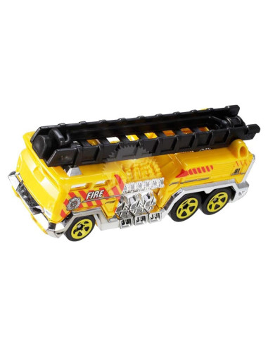Camión de Bomberos Hot Wheels 2013 5 Alarmas Escala 1:64