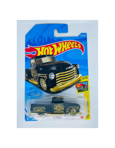 Hot Wheels LA TROCA Negro/Dorado 1:64 Nuevo Sellado