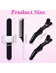 Kit de Herramientas para Trenzado de Cabello Nuenen - 7 Piezas 2