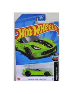 Hot Wheels Corvette C7 Z06 Convertible Verde Lima 1:64