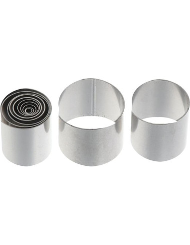 Conjunto de 12 Cortadores de Punch Hueco Uniquer - Acero Inoxidable