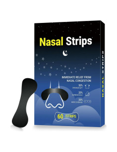 Tiras Nasales ZXNZX para Ronquidos - Fuerza Extra 12.7cm