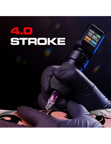 Máquina de Tatuaje Inalámbrica CNC E77PRO con Baterías Duales