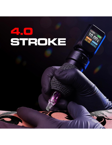 Máquina de Tatuaje Inalámbrica CNC E77PRO con Baterías Duales