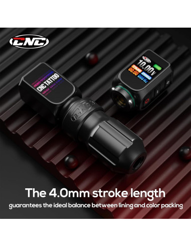 Máquina de Tatuaje Inalámbrica CNC E77PRO con Baterías Duales