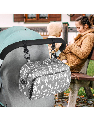 Organizador de Carrito Accmor AC8440-Arrow con Portavasos Aislado