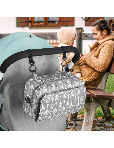 Organizador de Carrito Accmor AC8440-Arrow con Portavasos Aislado