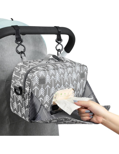 Organizador de Carrito Accmor AC8440-Arrow con Portavasos Aislado