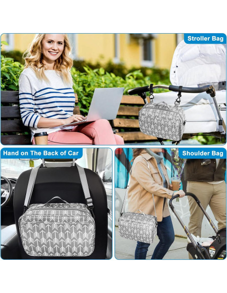 Organizador de Carrito Accmor AC8440-Arrow con Portavasos Aislado