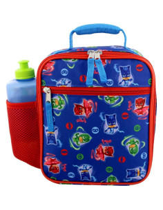 Caja de Almuerzo Suave Aislada Disney PJ Masks Azul/Rojo 2