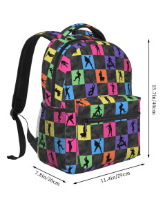 Mochila Escolar Temática de Videojuegos Xyiafc Gris 42x20x32 cm 2