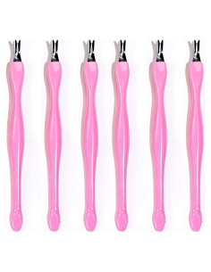 Cuchillo de Cutícula Doble Punta Ideal Swan - 24 Piezas