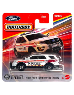 Matchbox 2025 - Ford Interceptor Utility Policía 10.99 cm