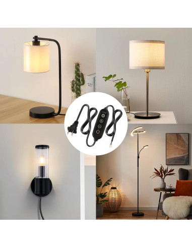 Interruptor de Atenuador Temporizado Chestele 1.8m 100W