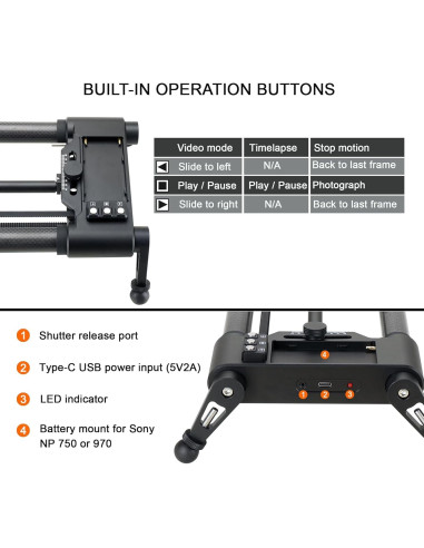 Deslizador Motorizado Inalámbrico Konova G1 120cm Carbono