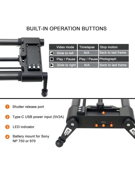 Deslizador Motorizado Inalámbrico Konova G1 120cm Carbono