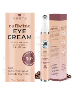 Crema para Ojos Tree to Tub con Cafeína 59g - Hidratante y Reafirmante