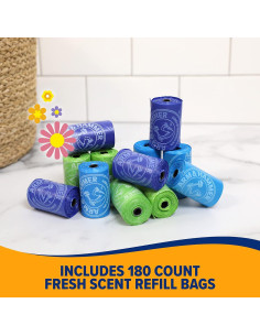 Bolsas Desechables para Excremento de Perro Arm & Hammer 180 Unidades 2