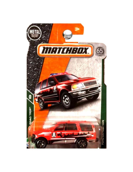 Auto a Escala Matchbox 2018 Ford Expedition Rojo 1:64