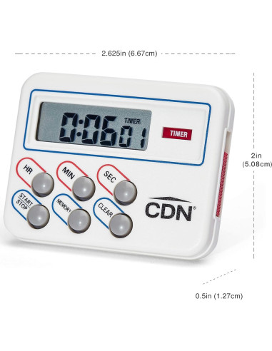 Temporizador Digital CDN TM8 | Cuenta Regresiva 24 Horas