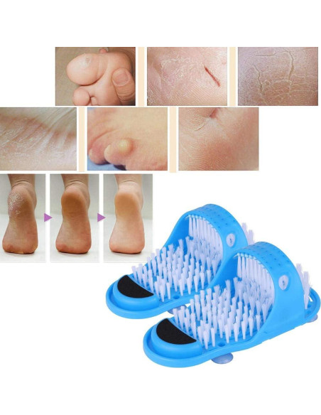 Limpiador de Pies Masajeador LUITON 2 Paquete Exfoliante