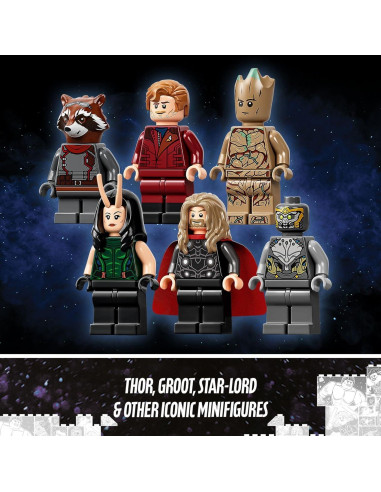 LEGO Marvel Guardianes de la Galaxia 76193 Nave Espacial 1901 Piezas