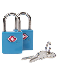 Juego de 2 Candados de Equipaje Travelon Aprobados por TSA