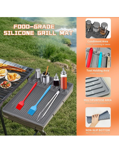Kit de Accesorios para Plancha Ueimuzrok - 30 Piezas BBQ