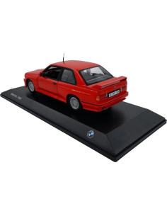 Minichamps 1:18 Modelo 3-Series M3 E30 1987 Rojo 2