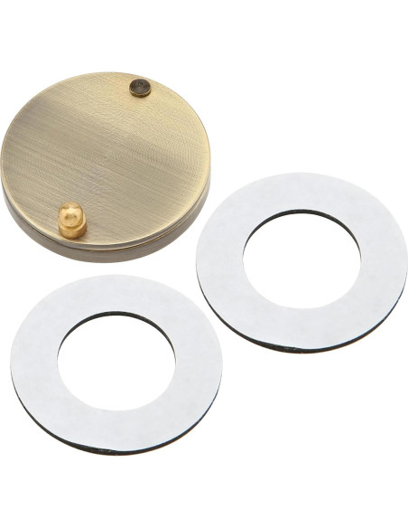 Cubierta de Mirilla de Latón Macizo Bronce Antiguo 30mm