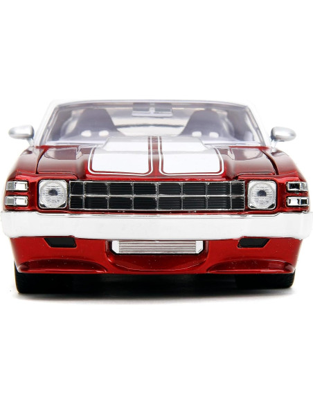 Coche Die-Cast 1:24 Jada Toys 1971 Chevy Chevelle Rojo Coche Die-Cast 1:24 Jada Toys 1971 Chevy Chevelle Rojo