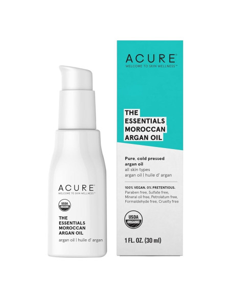 Aceite de Argán Marroquí Acure 29.57 ml - Hidratante Piel y Cabello