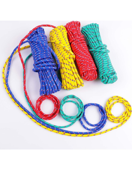 Cuerda de Polipropileno Trenzada SunnyFence 200ft 4 Colores