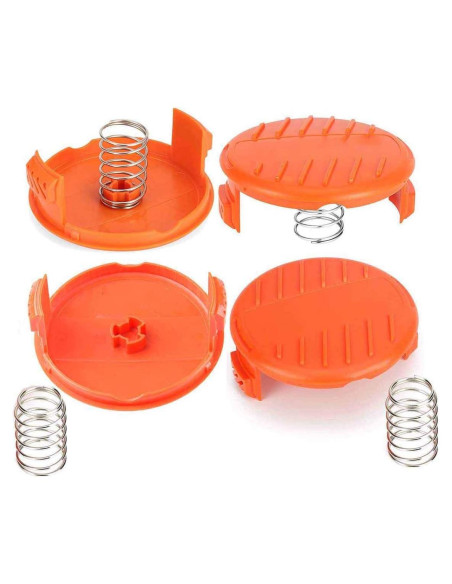 Paquete de 4 tapas de repuesto Black Decker para recortadora