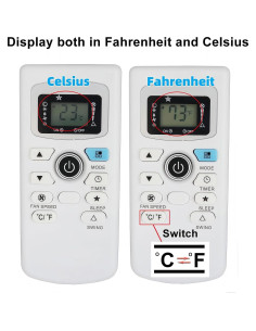 Control Remoto Reemplazo Black Decker Aire Acondicionado BPACT 2