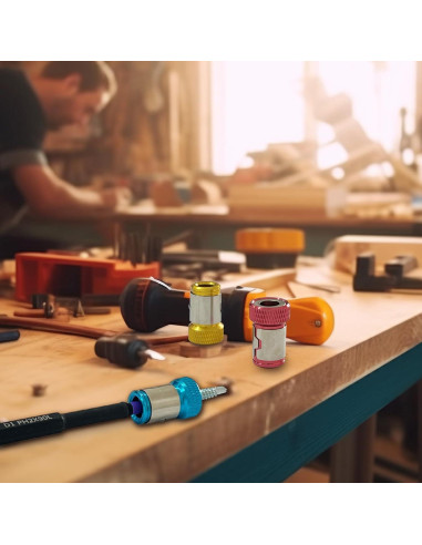 Anillo Magnético de Cabeza de Destornillador TIEEC - 3 Piezas