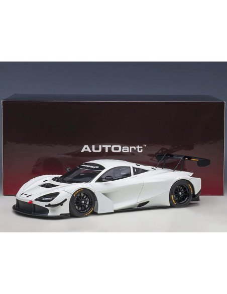 Modelo de Coche a Escala 1/18 Autoart McLaren 720S GT3 Blanco
