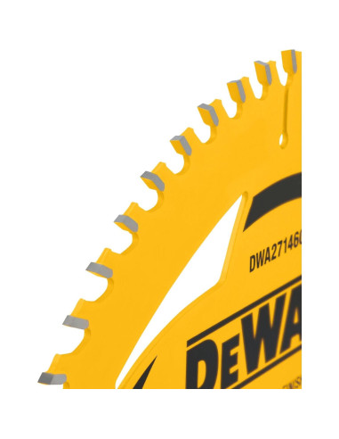 Hoja de sierra circular DEWALT 7-1/4" 60T DWA271460