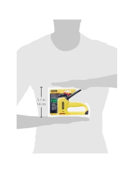 Grapadora de Uso Ligero Stanley TR35 Multicolor 81.69g Grapadora de Uso Ligero Stanley TR35 Multicolor 81.69g